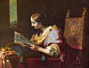 DOLCI, Carlo St Catherine Reading a Book sd China oil painting reproduction